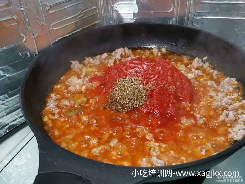 【食谱】意式番茄肉酱义大利面-【制作方式】