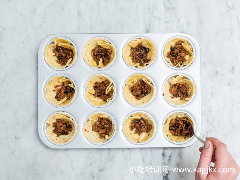 墨西哥玉米饼杯【制作方式】